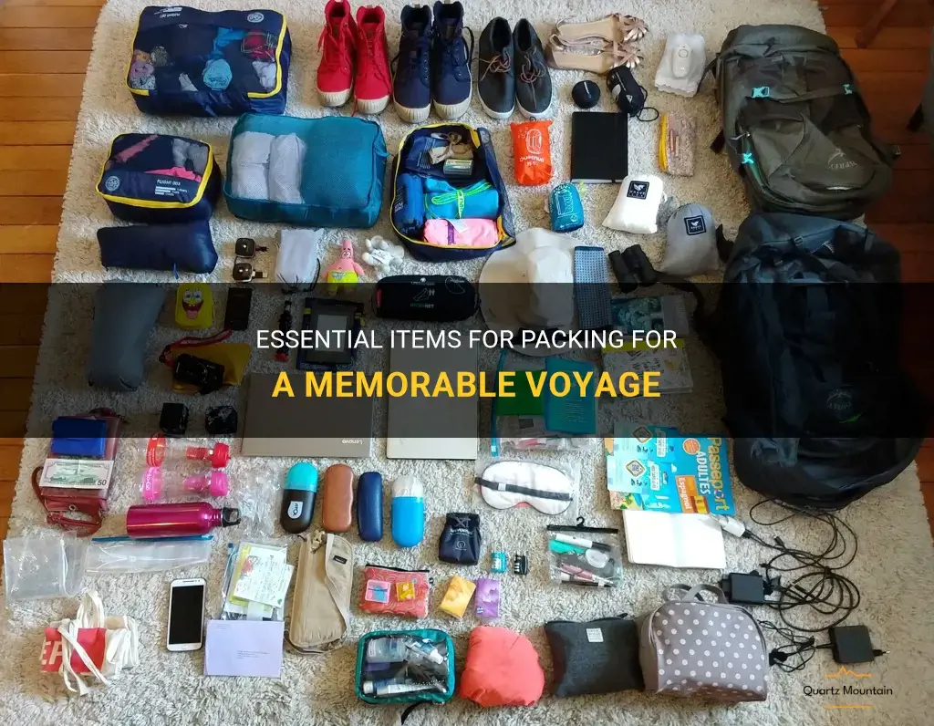 what to pack for a voyage