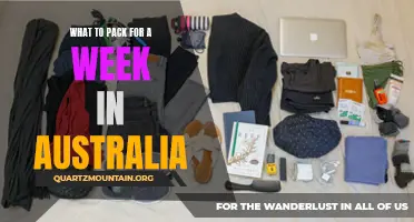 Essential Items to Pack for a Memorable Week in Australia
