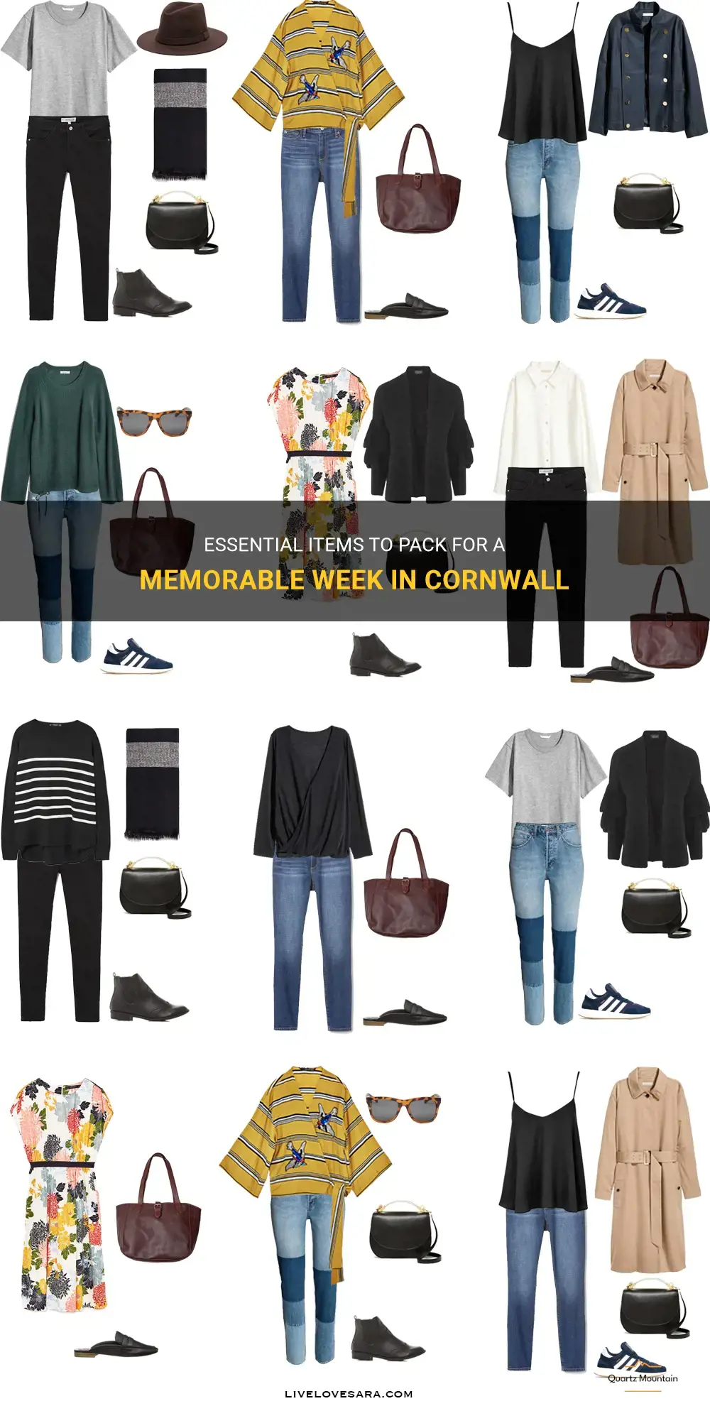 what to pack for a week in cornwall
