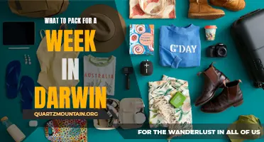 Essential Items to Pack for a Memorable Week in Darwin