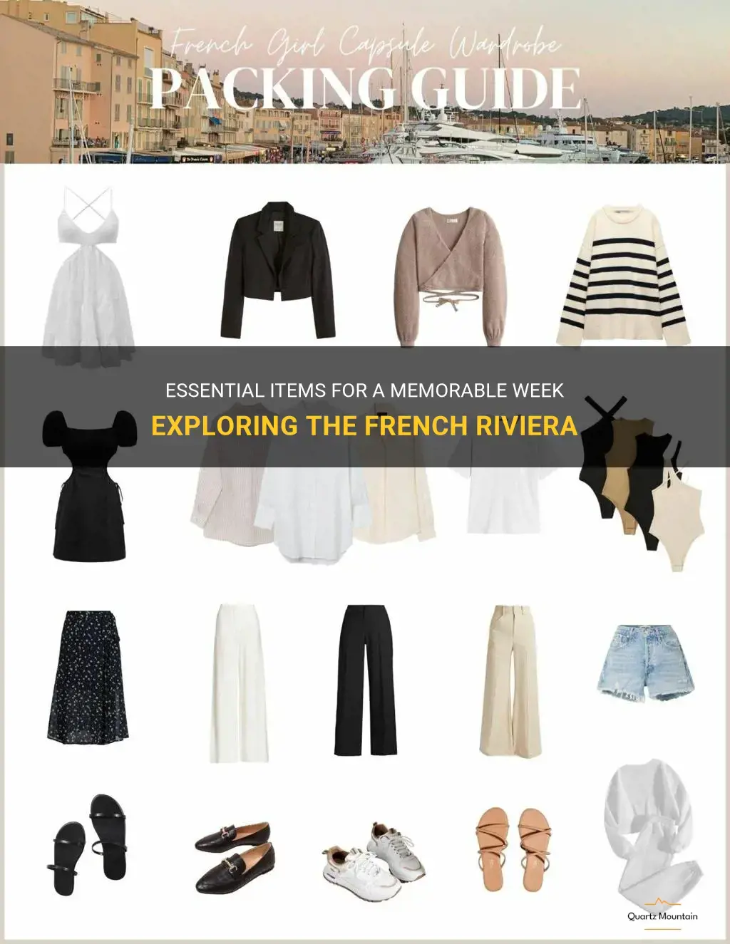 what to pack for a week in the french riviera