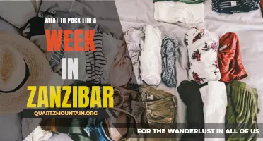 Packing Essentials for a Week in Zanzibar: Your Ultimate Guide