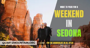 Exploring the Beauty of Sedona: Your Essential Packing List for a Weekend Getaway