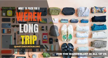 Essential Items to Pack for a Week-Long Trip