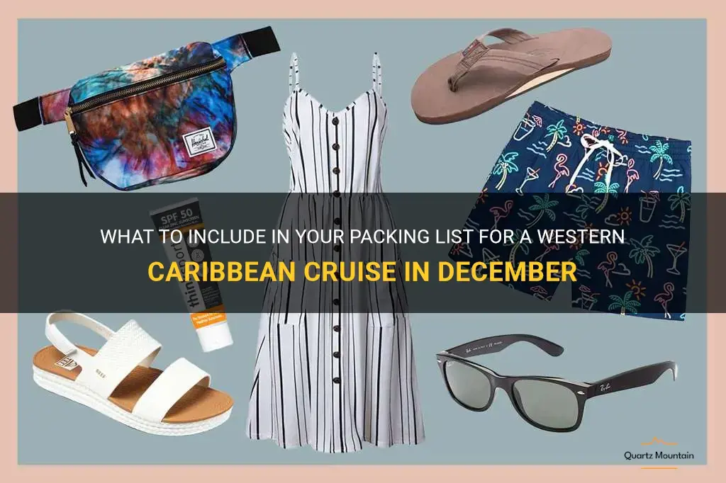 what to pack for a western caribbean cruise in december