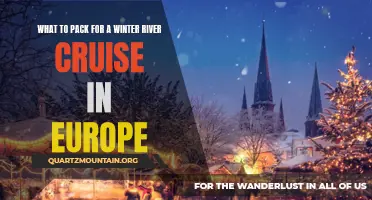 Essential Items to Pack for a Winter River Cruise in Europe