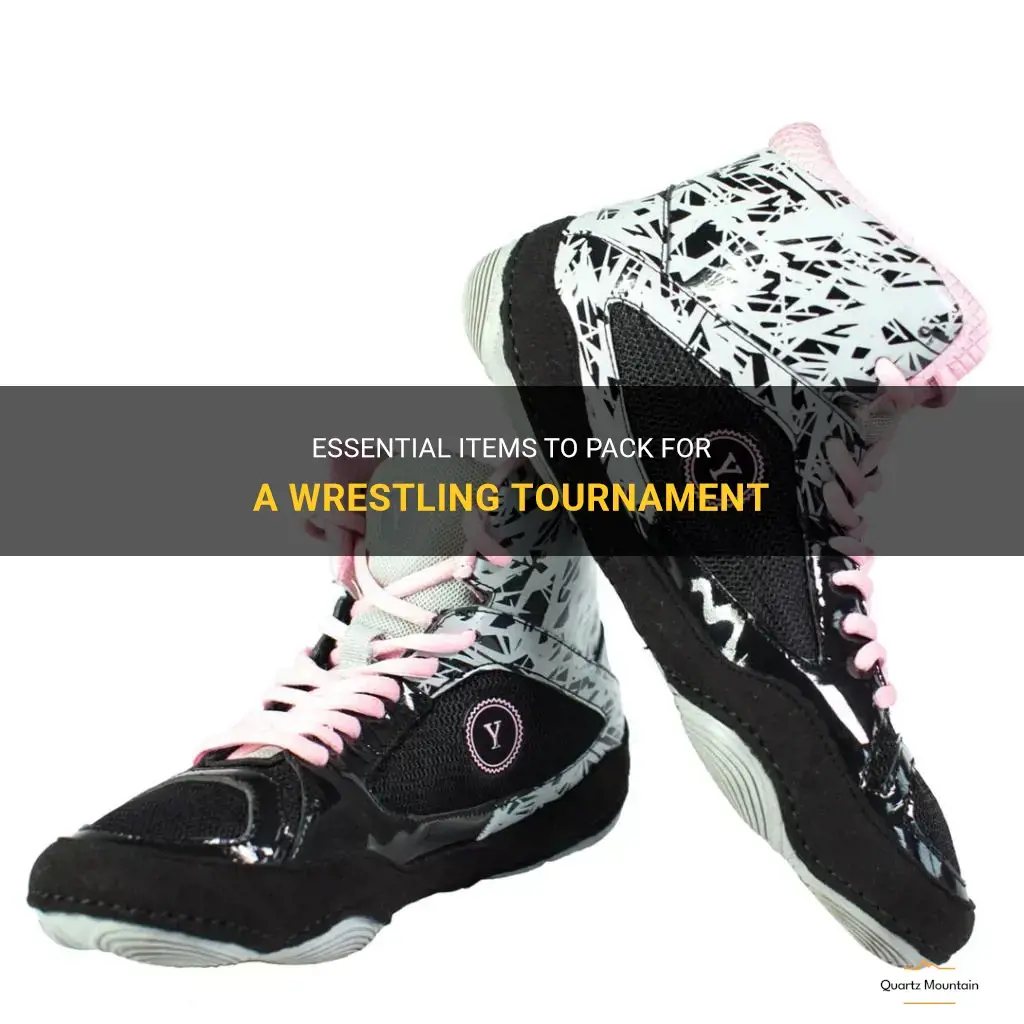 what to pack for a wrestling tournament