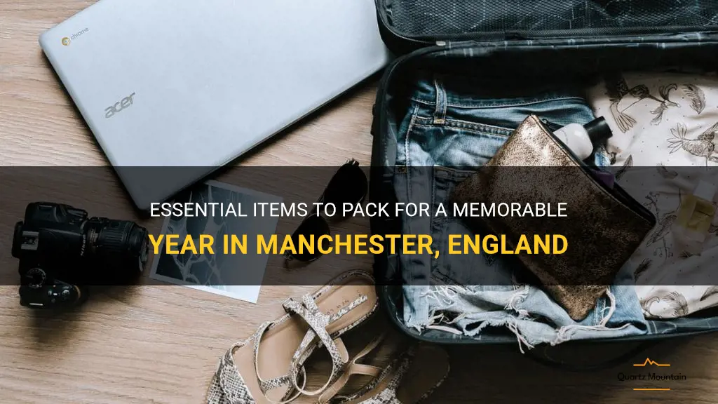 what to pack for a year in manchester england
