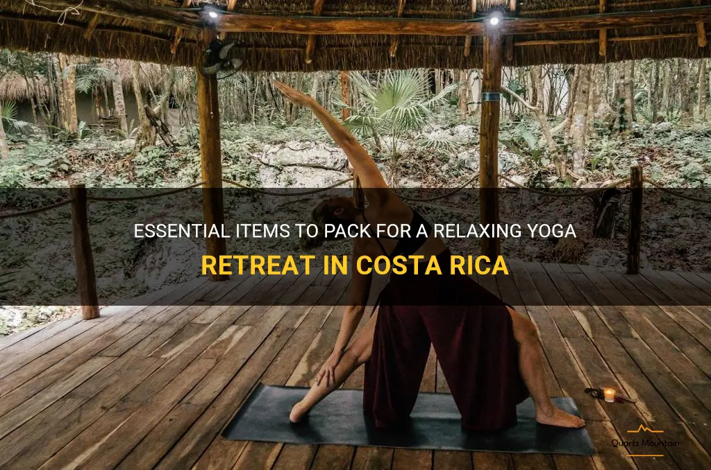 what to pack for a yoga retreat in costa rica