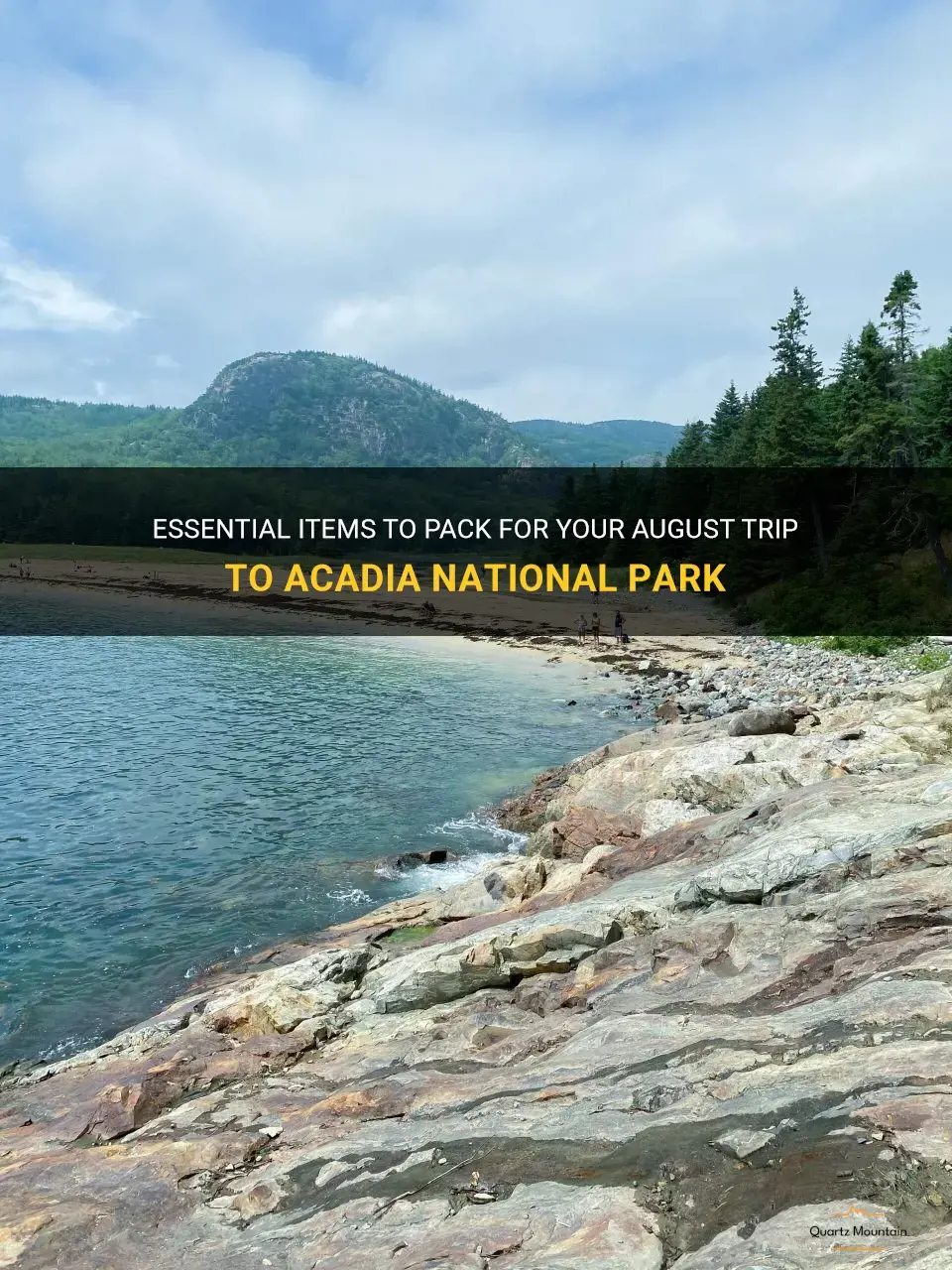 what to pack for acadia in august