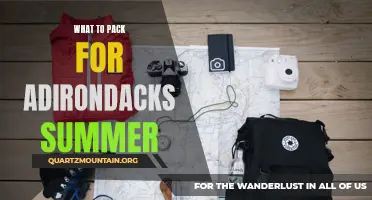 Your Essential Packing List for an Adirondacks Summer Adventure