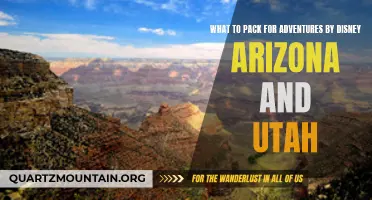 Essential Items to Pack for Adventures by Disney Arizona and Utah