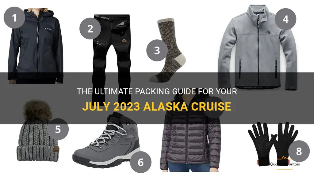 what to pack for alaska cruise in july 2023
