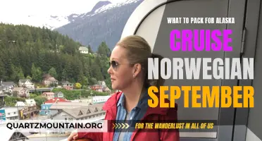 Essential Items to Pack for a September Alaska Cruise with Norwegian Cruise Line