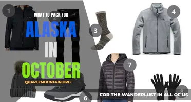 Essential Items to Pack for Visiting Alaska in October