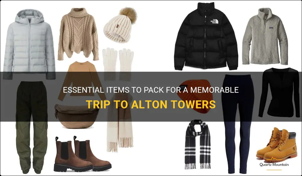 what to pack for alton towers