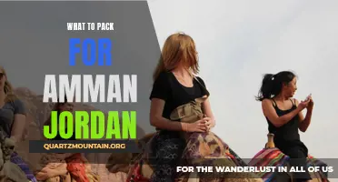 Essential Items to Pack for Your Trip to Amman, Jordan