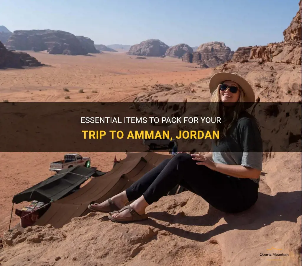 what to pack for amman jordan