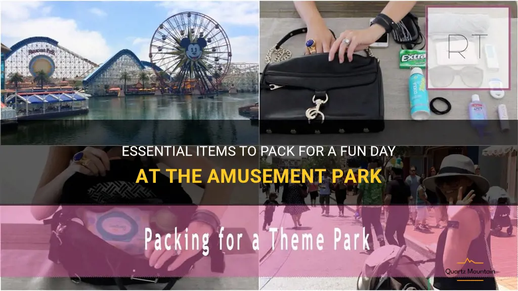 what to pack for amusement park