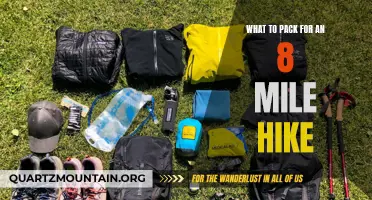 Essential Gear for an Unforgettable 8-Mile Hike: A Packing Guide