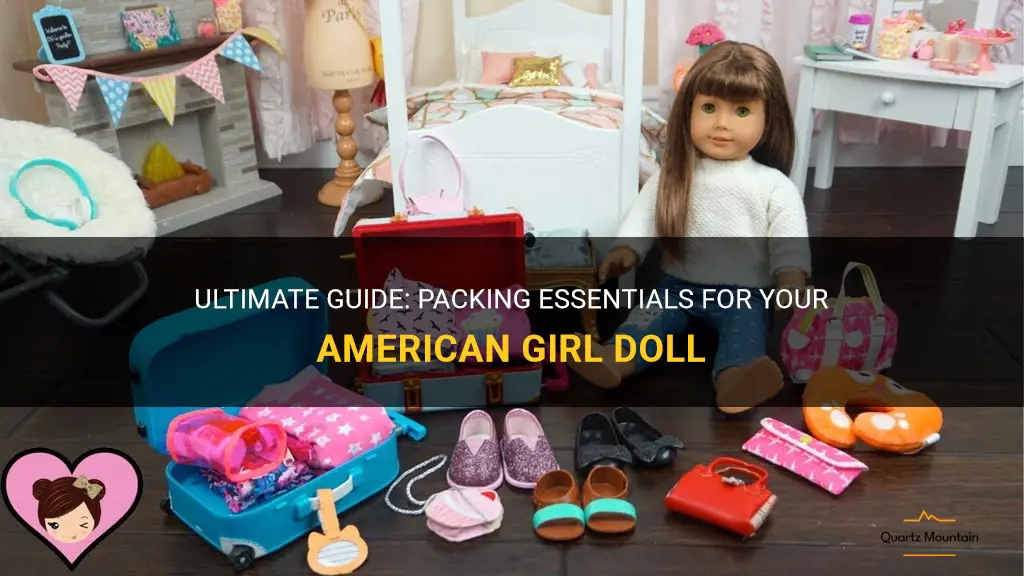 what to pack for an ag doll