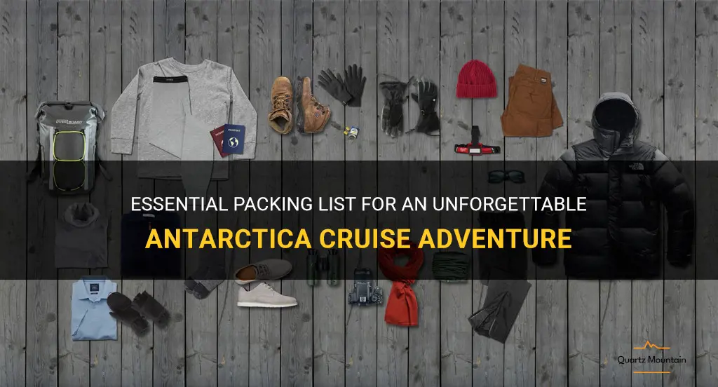 what to pack for an antarctica cruise