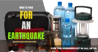 Essential Items to Pack for an Earthquake: Be Prepared for Emergencies