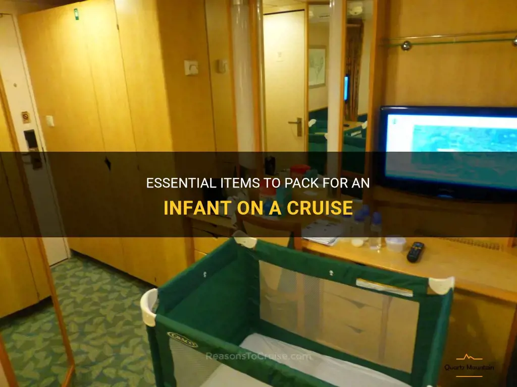 what to pack for an infant on a cruise