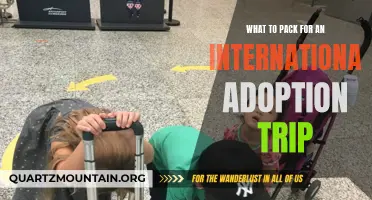 Essential Items to Pack for an International Adoption Trip