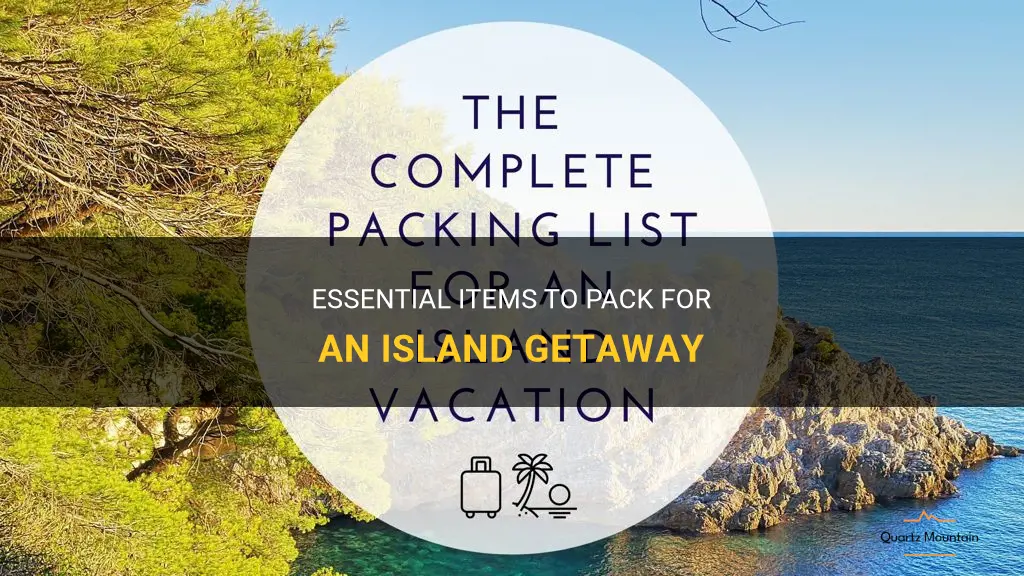 what to pack for an island vacay