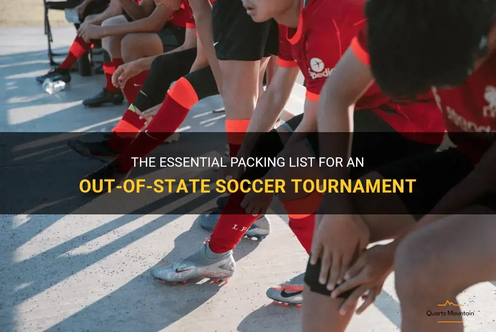 what to pack for an out of state soccer tournament