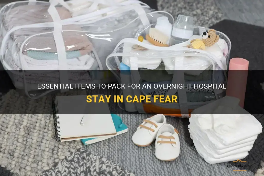 what to pack for an overnight hospital stay cape fear