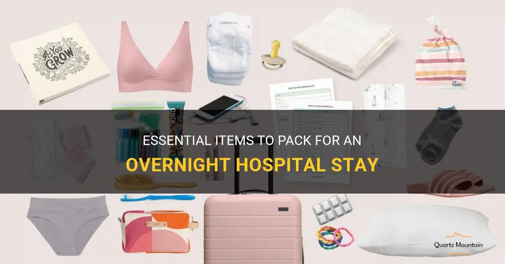 what to pack for an overnight hospital stay