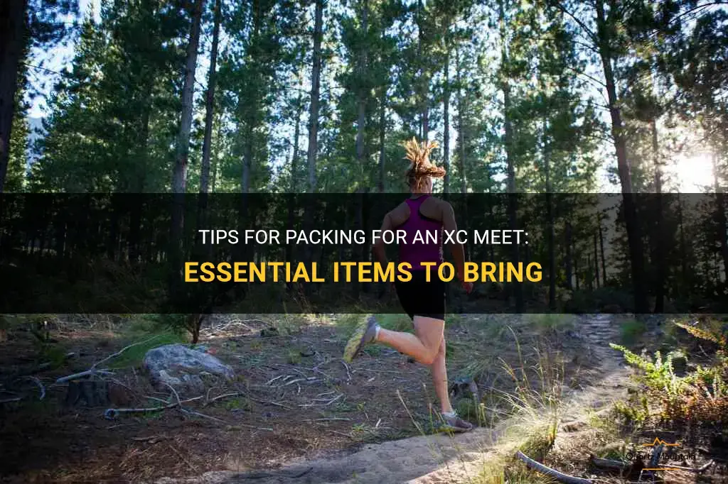 what to pack for an xc meet