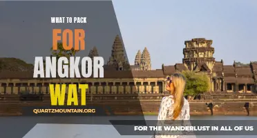 Essential Items to Pack for Your Angkor Wat Adventure
