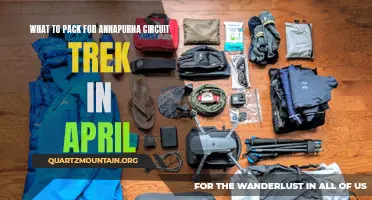 The Ultimate Packing Guide for Annapurna Circuit Trek in April
