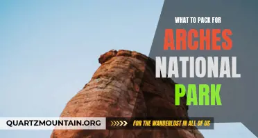 Essential Items to Pack for a Memorable Visit to Arches National Park