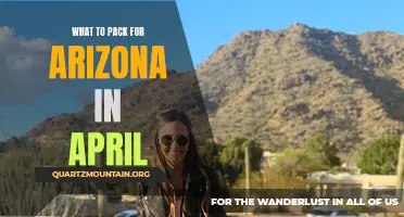 The Ultimate Guide for Packing for Arizona in April