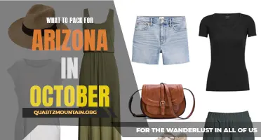 The Essential Packing Guide for a Trip to Arizona in October