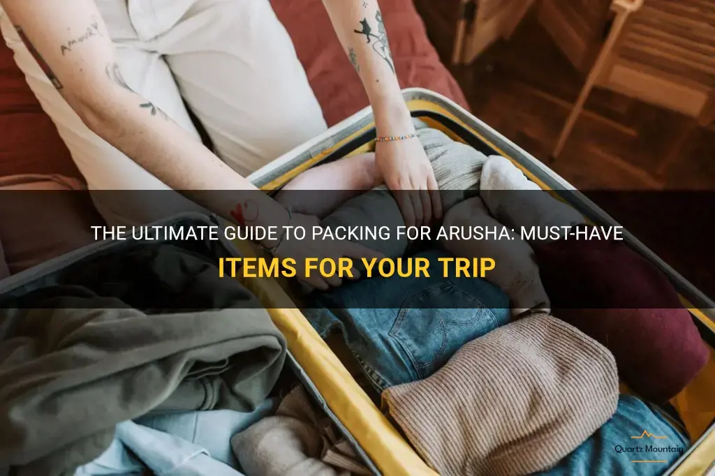what to pack for arusha