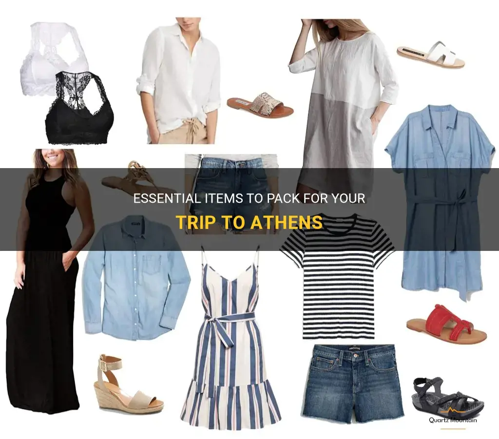 what to pack for athens