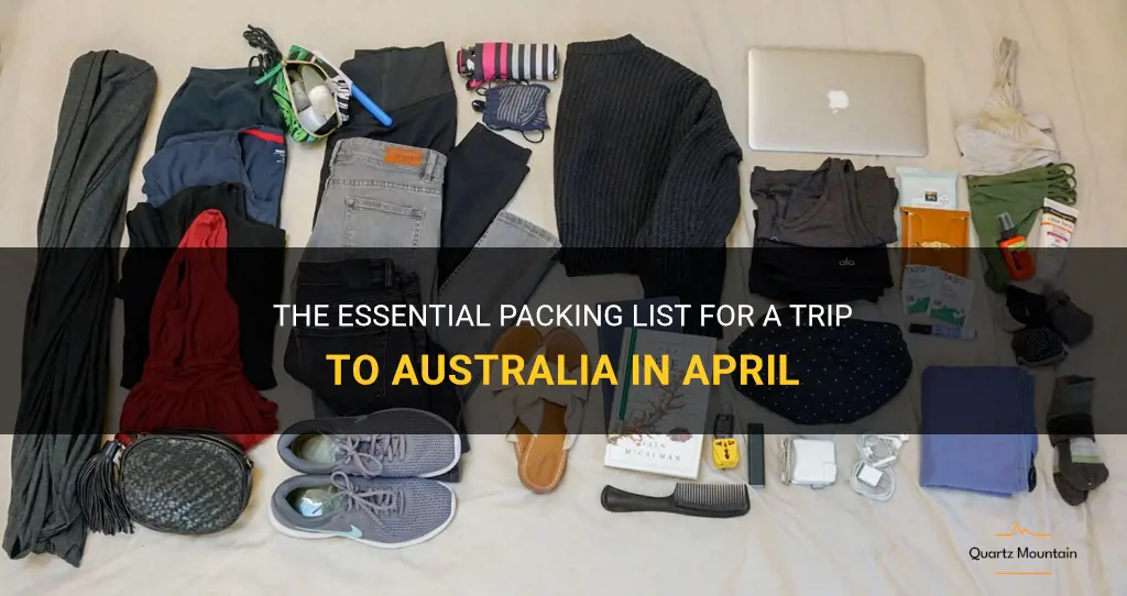 what to pack for australia in april