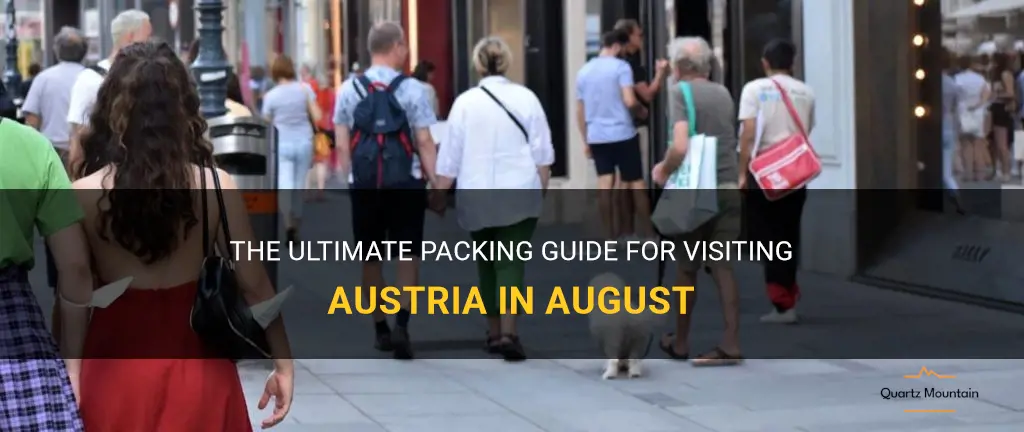 what to pack for austria in august