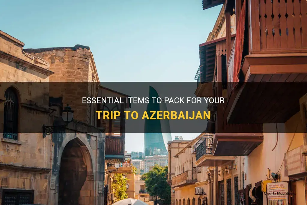 what to pack for azerbaijan