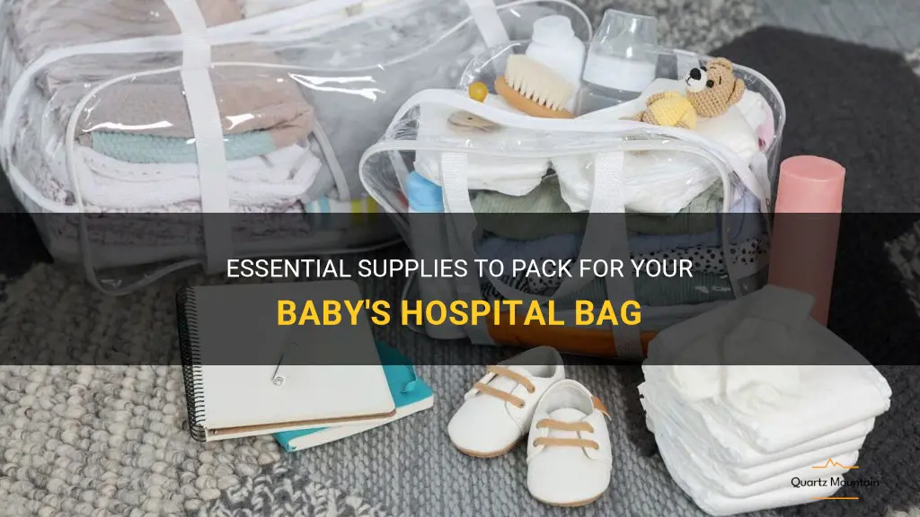 what to pack for babies hospital bag