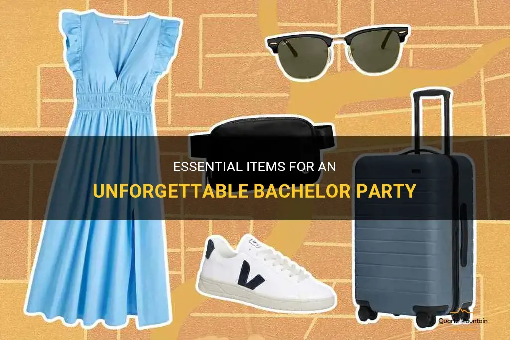 what to pack for bachelor party