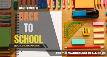 Essential Items to Pack for a Successful Back-to-School Season
