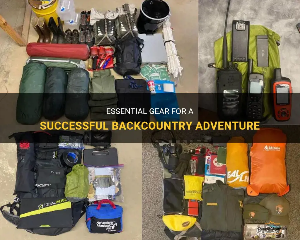 what to pack for backcountry