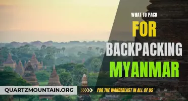 The Ultimate Guide to Packing for Backpacking in Myanmar