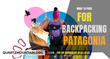 Essential Items for Backpacking Patagonia: A Packing Guide